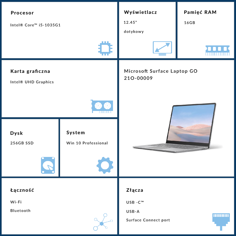 Microsoft Surface Go - 21O-00009